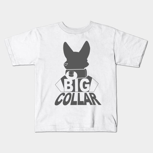 Big Collar Kids T-Shirt by celltome